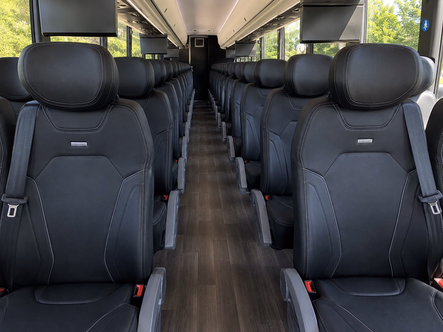 new york city charter bus services inside