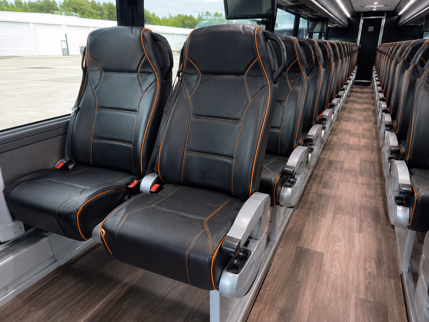 new york city religious group transportation onboard seating