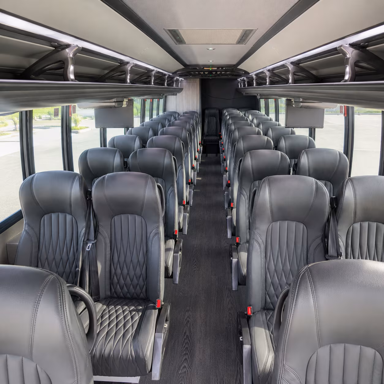 new york city sporting event transportation onboard seating